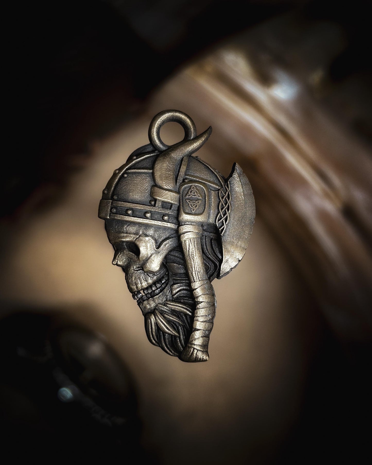 Viking Skull Pendant