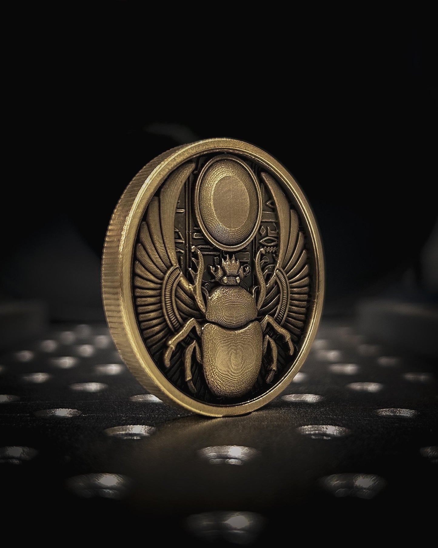 Anubis Coin – Double-Sided Egyptian Mythology Token