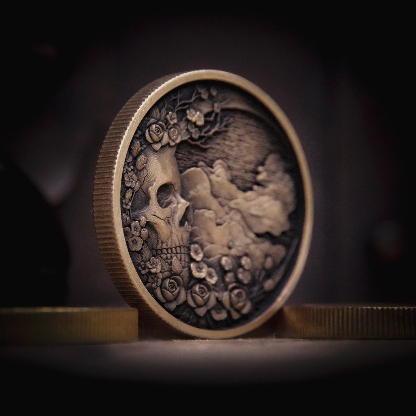 Tempus Fugit – Memento Mori EDC Coin