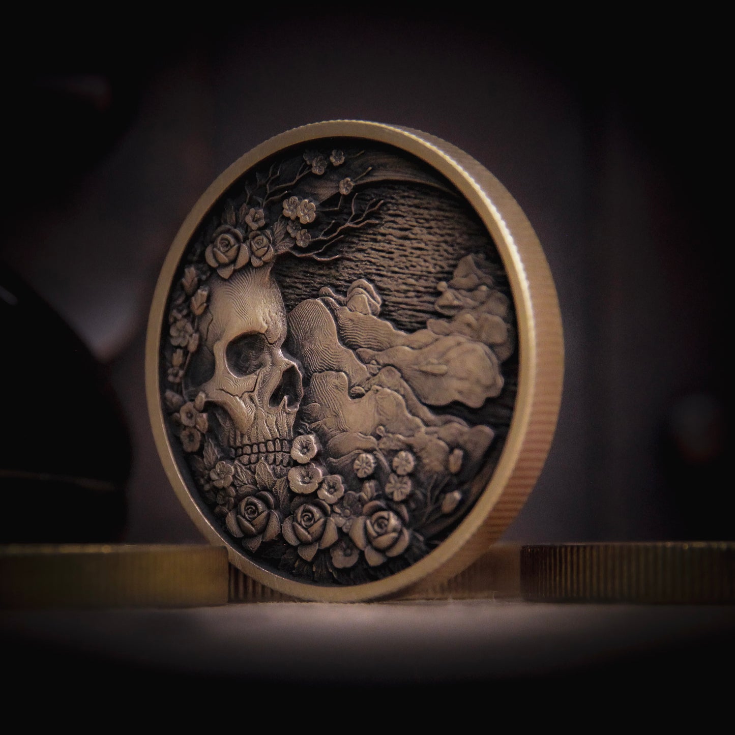 Tempus Fugit – Memento Mori EDC Coin