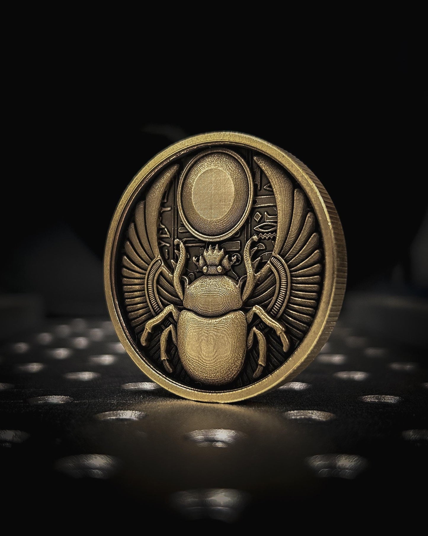 Anubis Coin – Double-Sided Egyptian Mythology Token