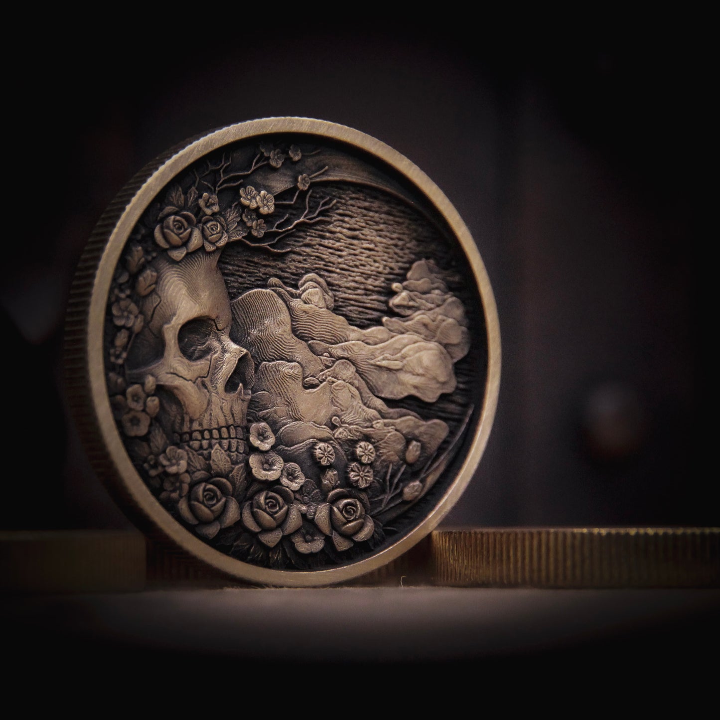 Tempus Fugit – Memento Mori EDC Coin