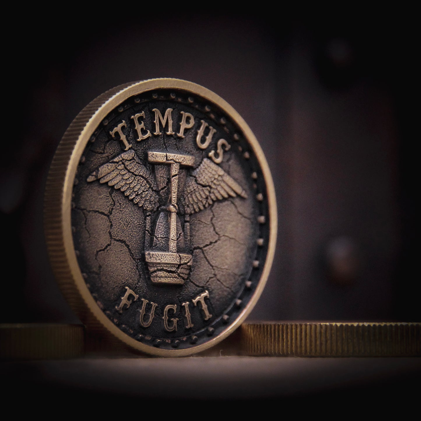 Tempus Fugit – Memento Mori EDC Coin