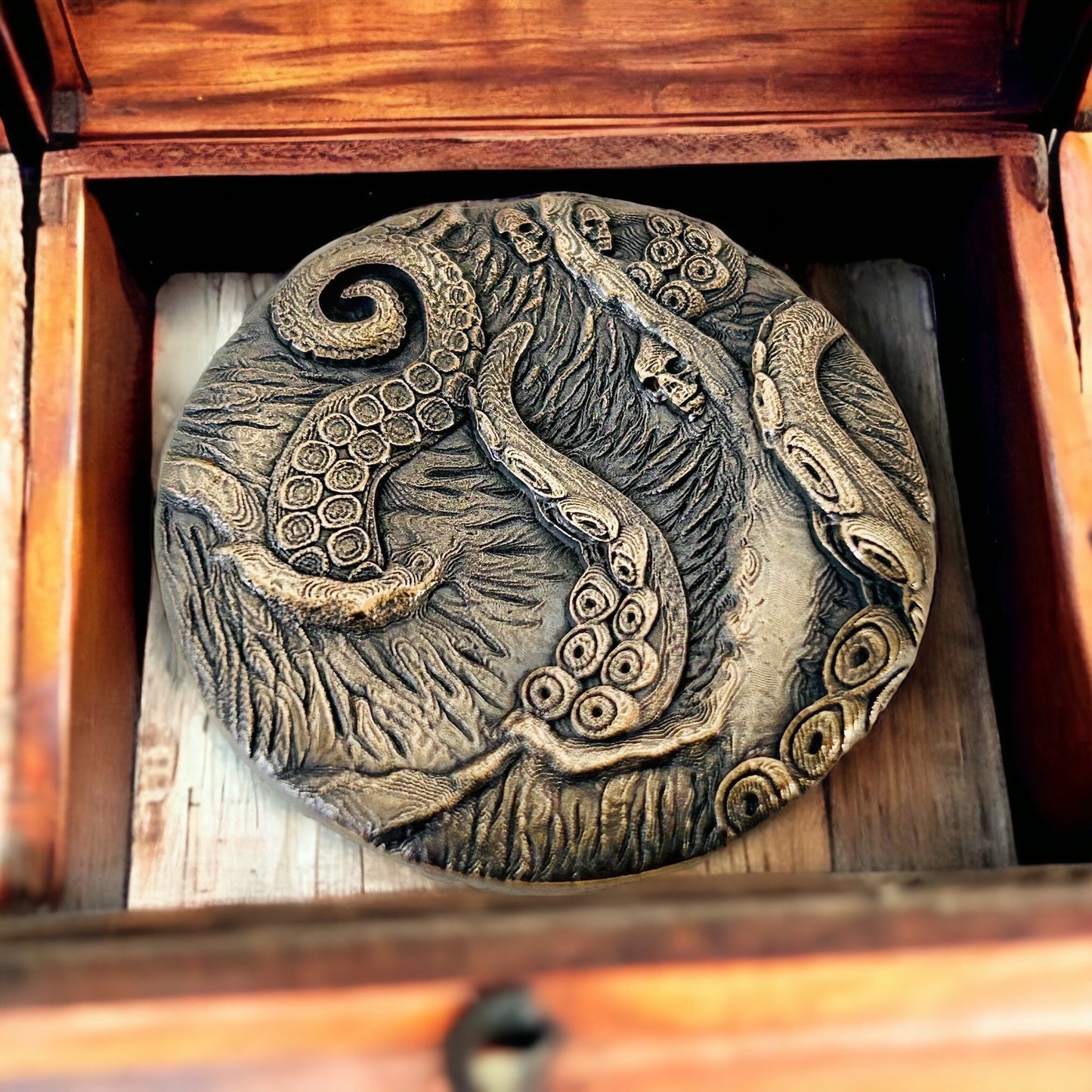 The End – Double-Sided Deep Relief Pirate Coin