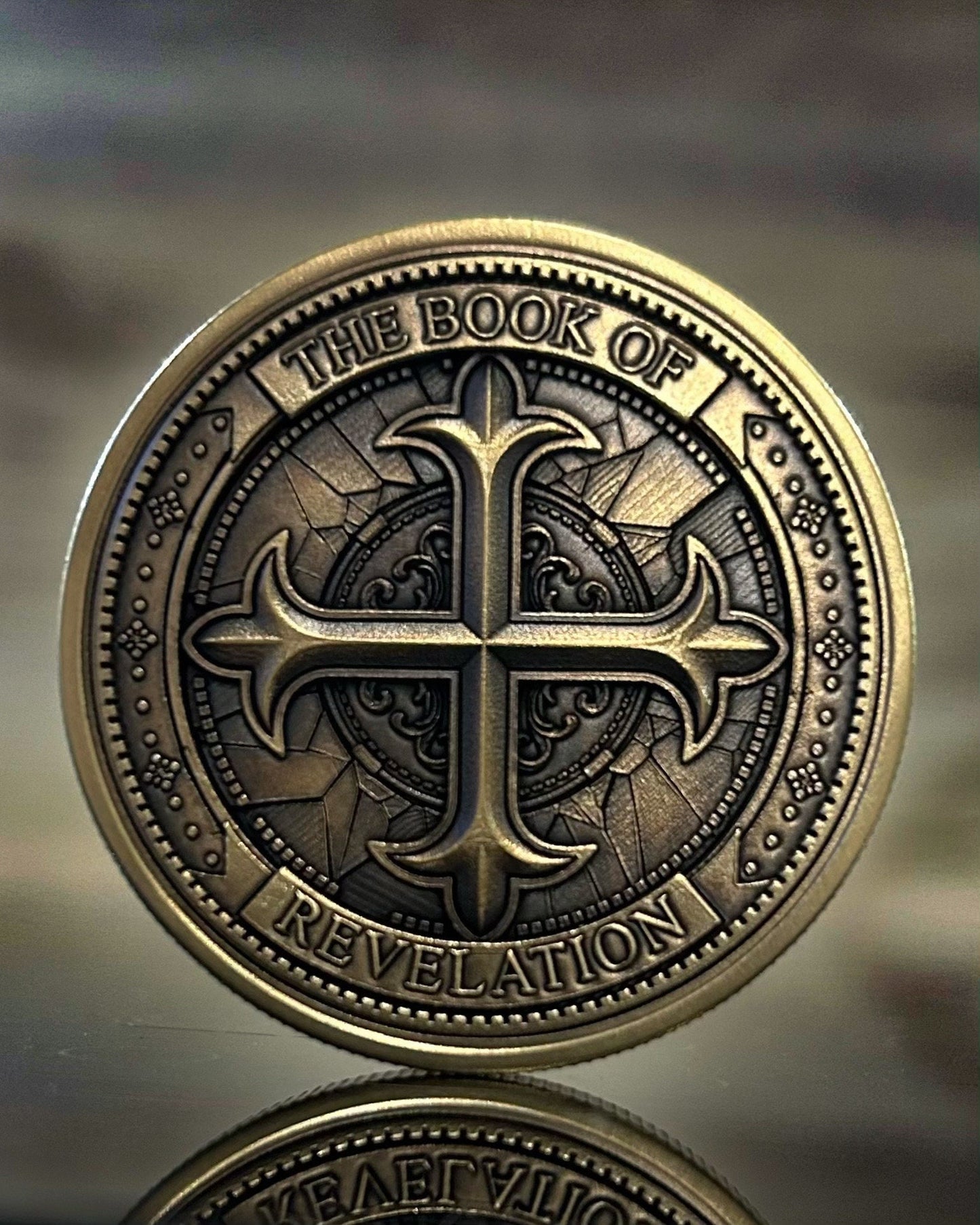 War EDC challenge coin