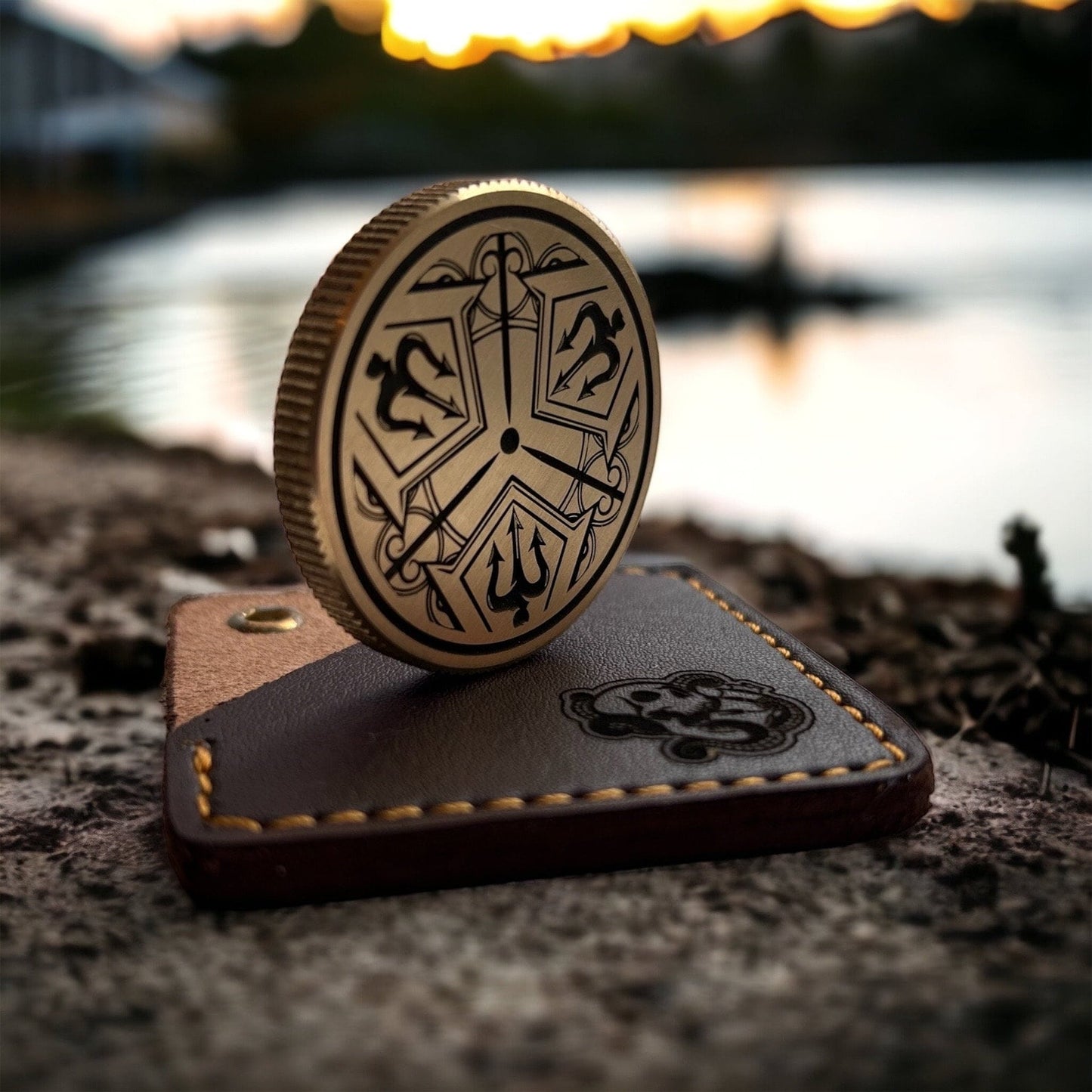 Triforce Skull coin