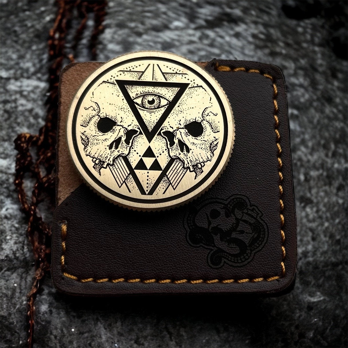 Triforce Skull coin