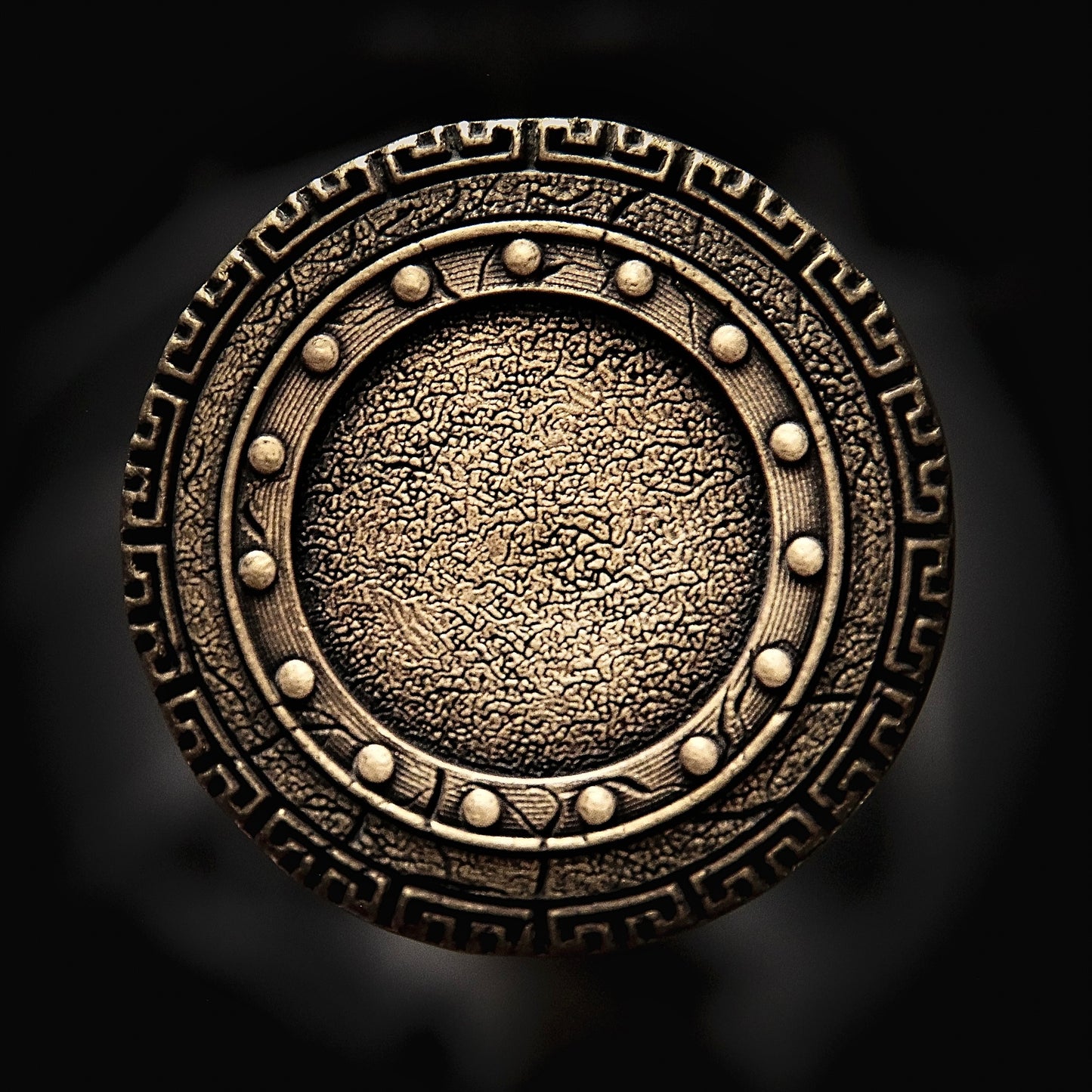 Spartan EDC Coin – Strength, Family, Courage