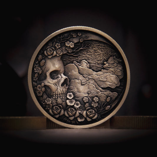 Tempus Fugit – Memento Mori EDC Coin