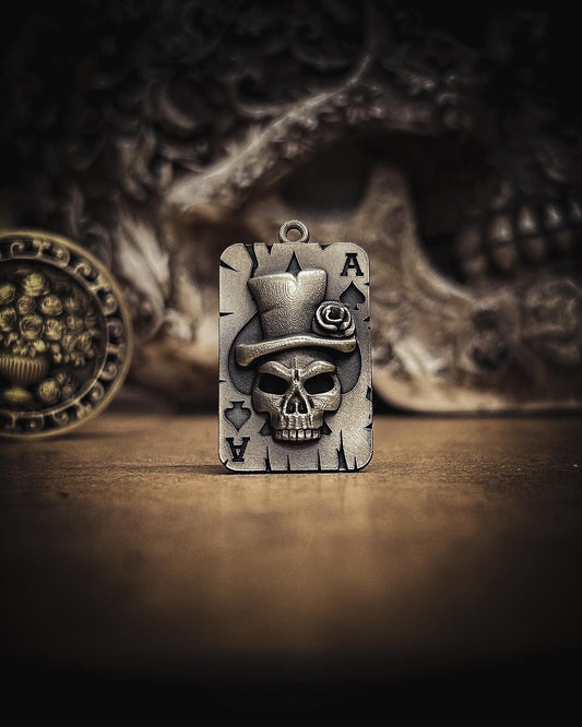 Ace Skull Pendant