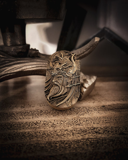 Viking Relic Fidget Pill – Double-Sided Magnetic EDC