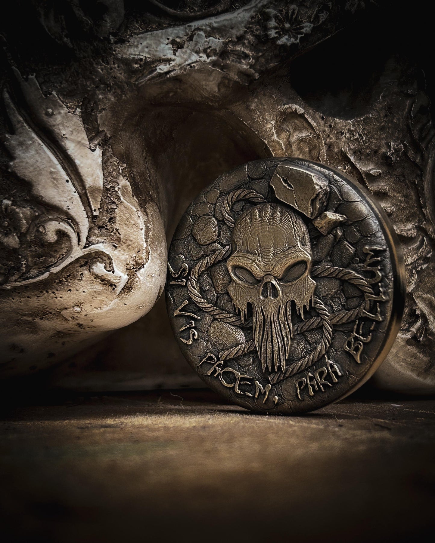 Punisher EDC worry coin