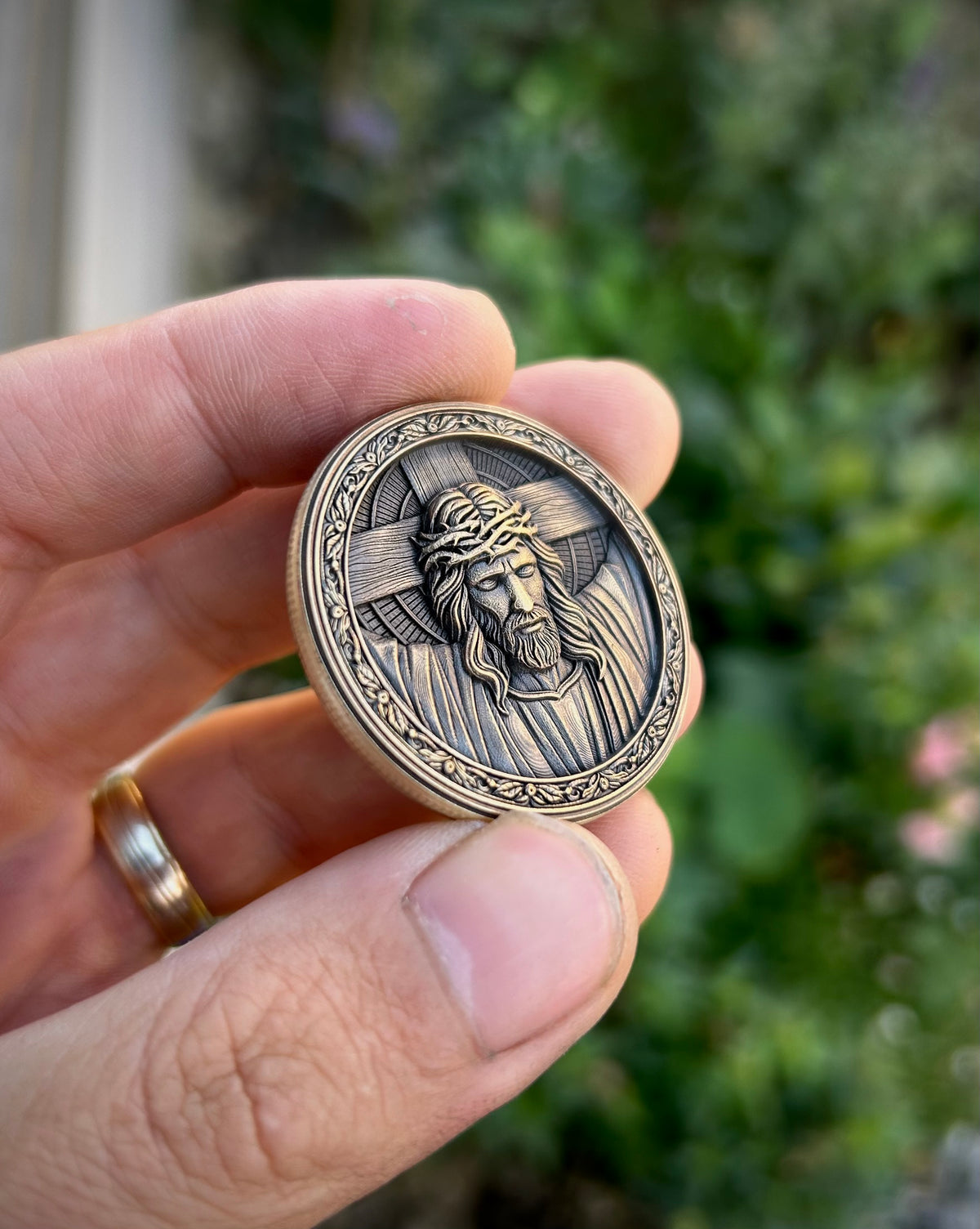 Psalm 91 Protection Coin – Jesus Christ