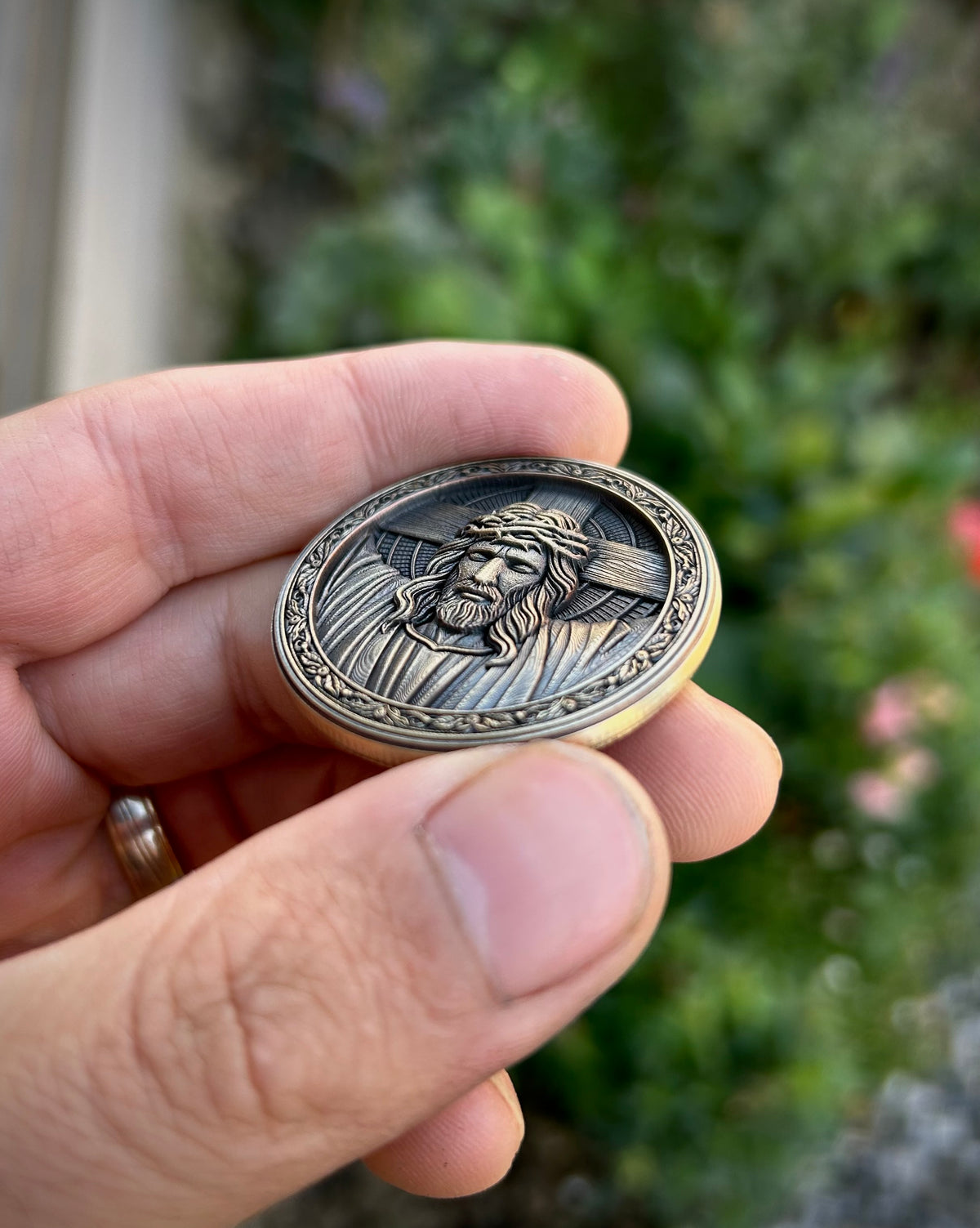 Psalm 91 Protection Coin – Jesus Christ