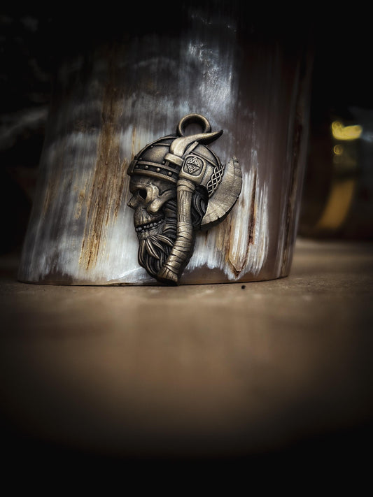 Viking Skull Pendant