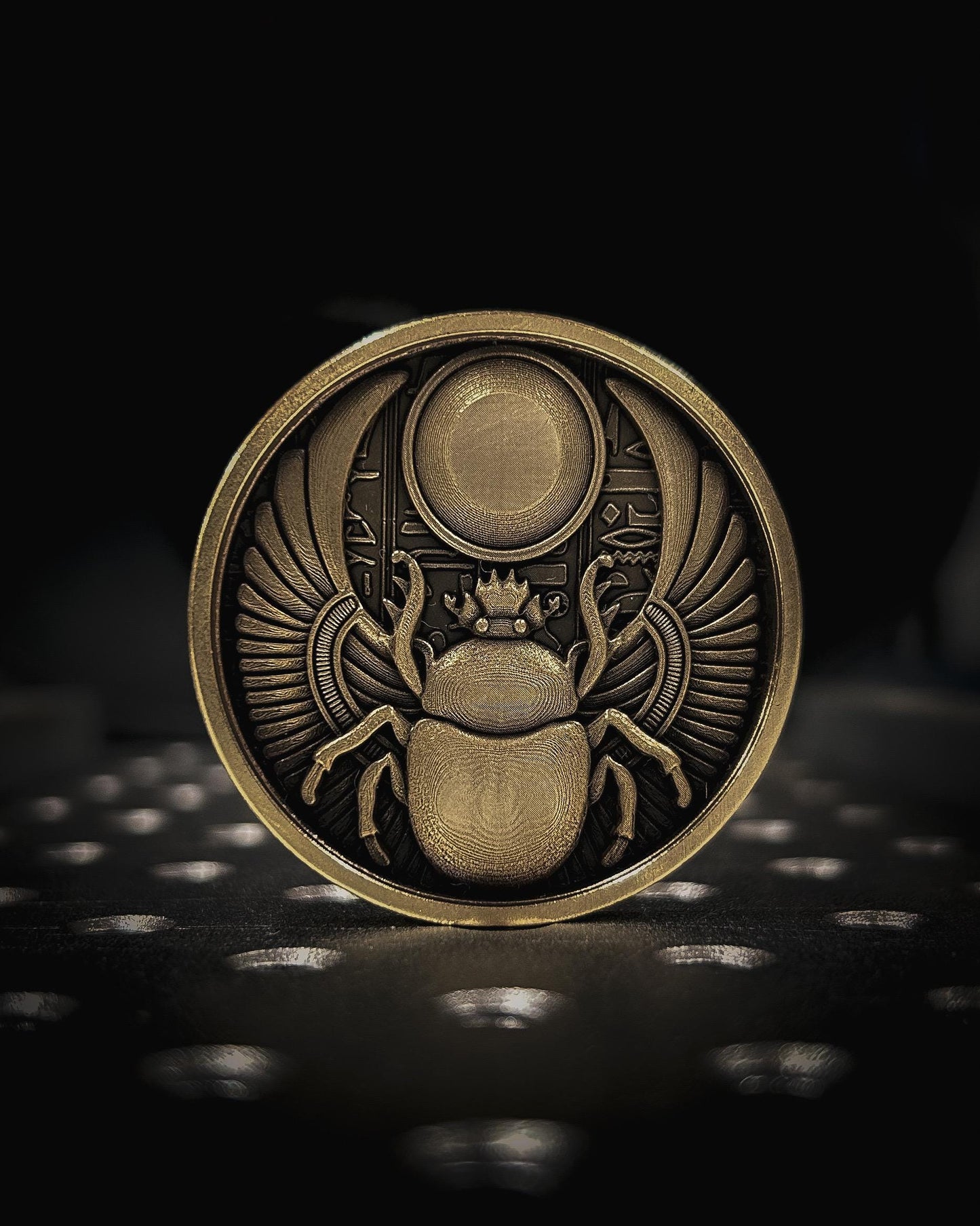 Anubis Coin – Double-Sided Egyptian Mythology Token