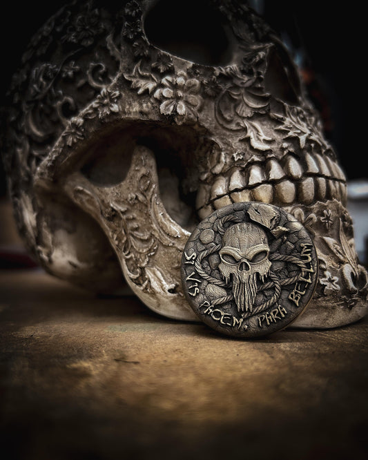 Punisher EDC worry coin