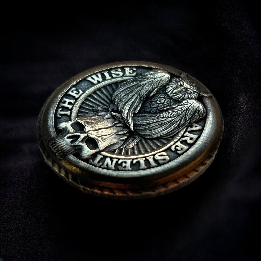 Freemasonry EDC worry coin