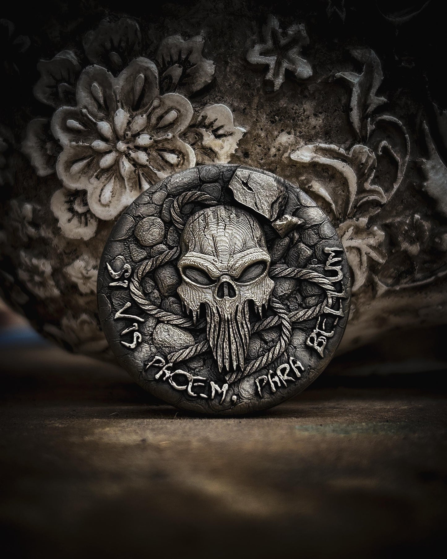 Punisher EDC worry coin